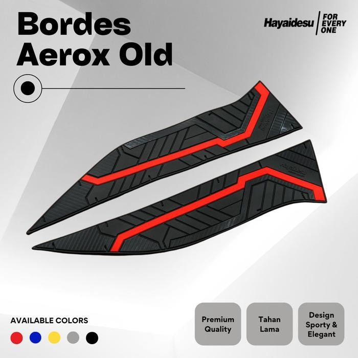 Karpet Board Rest Bordes Motor Yamaha Aerox Old (2017-2020) Hayaidesu