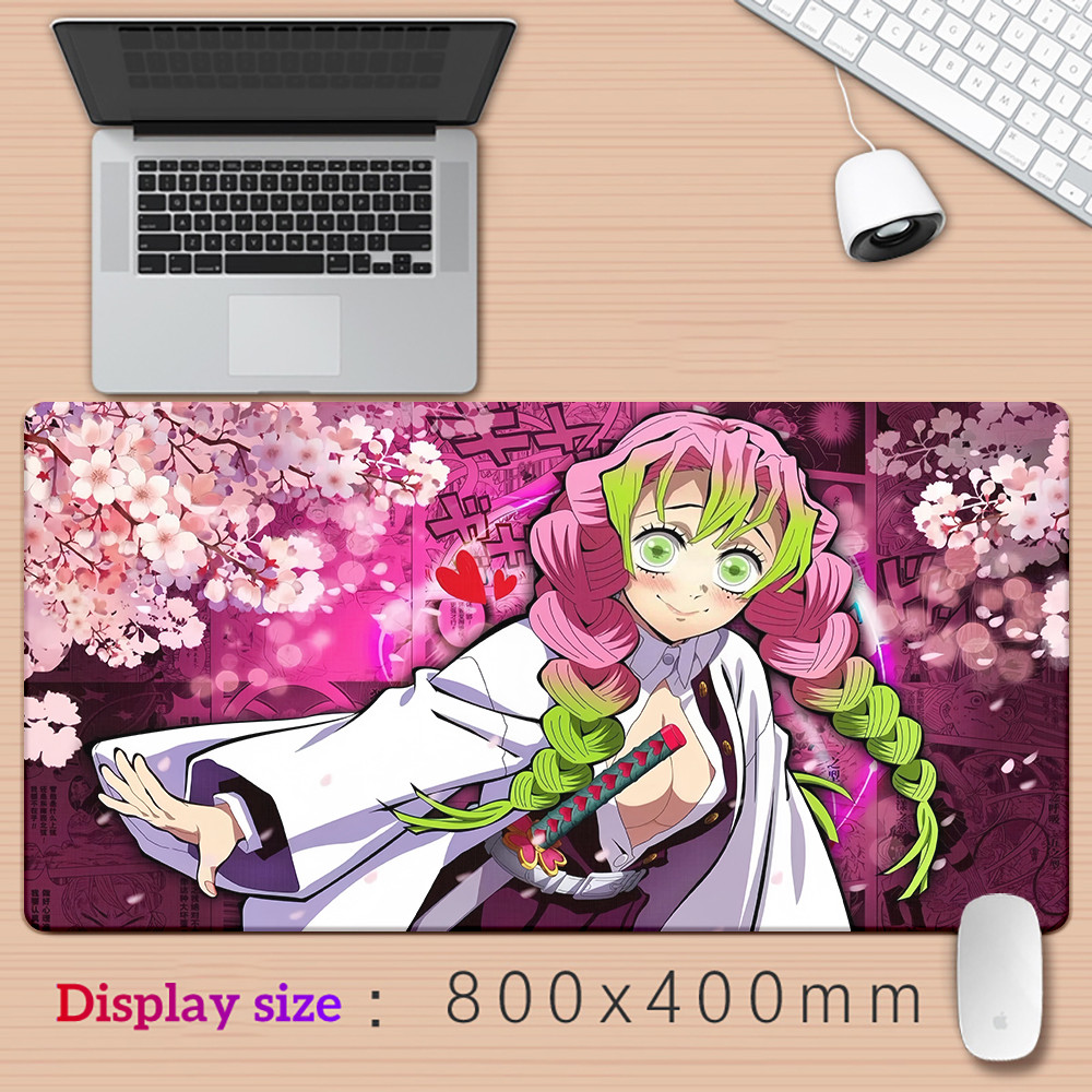 

D- Demon Slayer Japanese Anime Cool Large Xxl Mousepad Mouse Pad Keyboard,Gaming Accessorie,Mouse