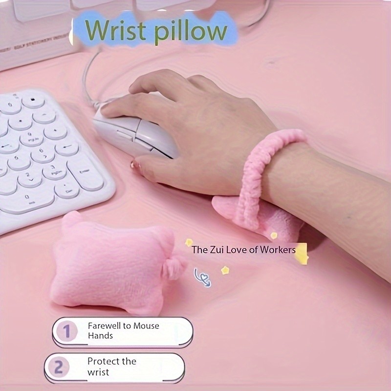 

Wrist Support Pillow For Office Workers Mouse Pad Wrist Pad Ergonomic Hand Support Tool
