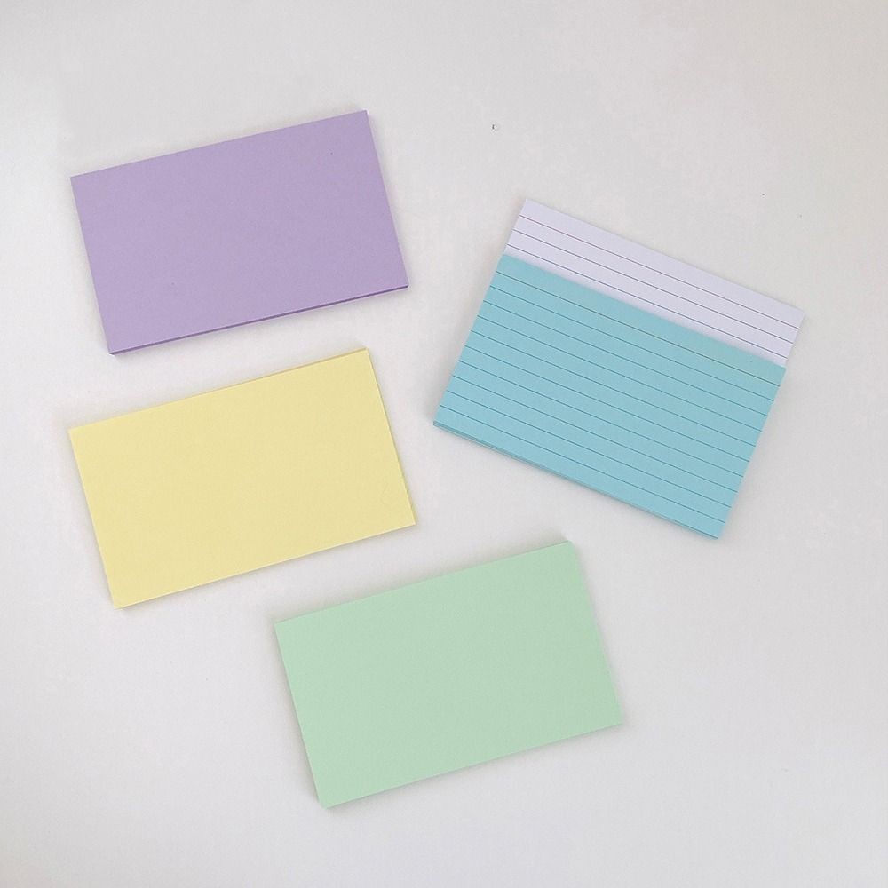 

50Sheets Color Sticky Notes Pads Stationery Paper Stickers Memo Notepad Notebook School Office