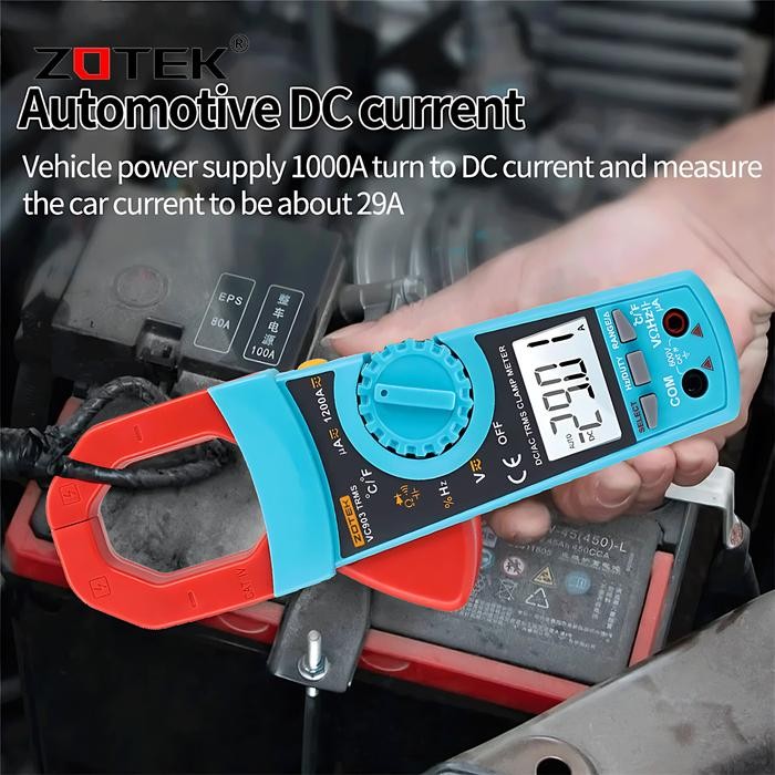 ZOTEK VC903 AUTO RANGE CLAMP METER TANG AMPERE DIGITAL TANG AMPERE