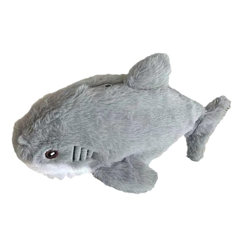 

Cute Plush Shark Pencil Case Student Stationery School Supplies Doll Back To School Storage Bag Pen