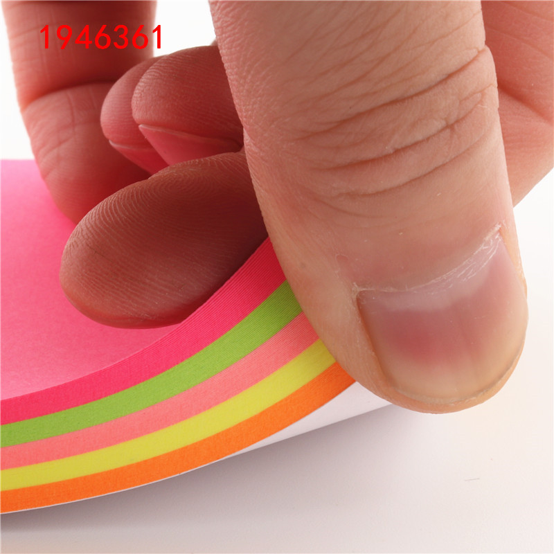 

4/5Colour 76*76Mm Size Paper Memo Pad Sticky Notes Bookmark Marker Memo Sticker Office School
