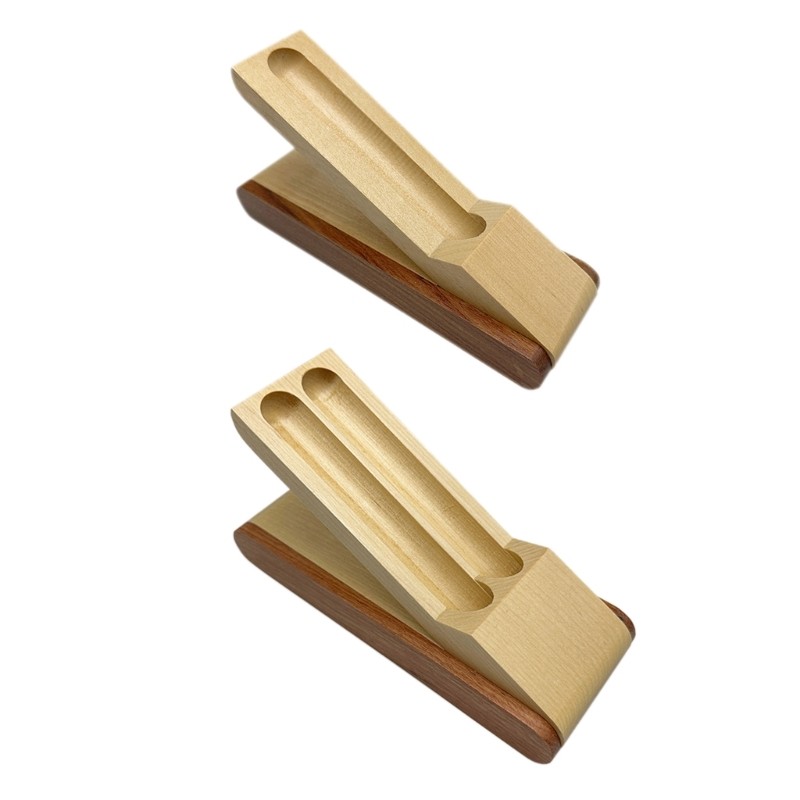 

Wood Pen Display Case Single/Double Pen Storage And Fountain Pen Collector Presentation Case