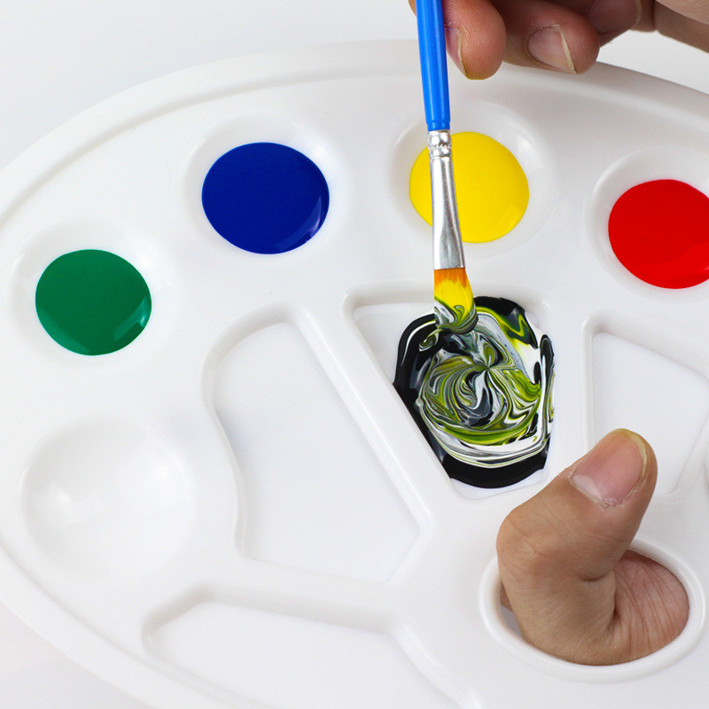 

Children Painting Toys Pigment Tray Brush Graffiti Art Cultivation Tools Drawing Supplies Kids