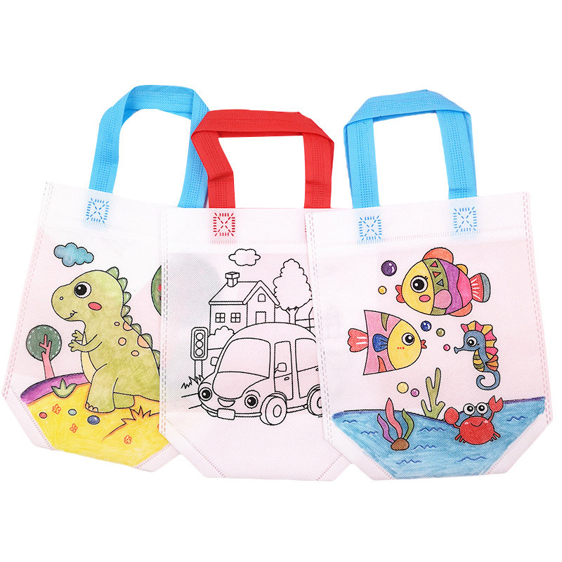 

5Pcs Graffiti Bag With Marker Children Drawing Toys Puzzle Parent-Child Interaction Color Cognition