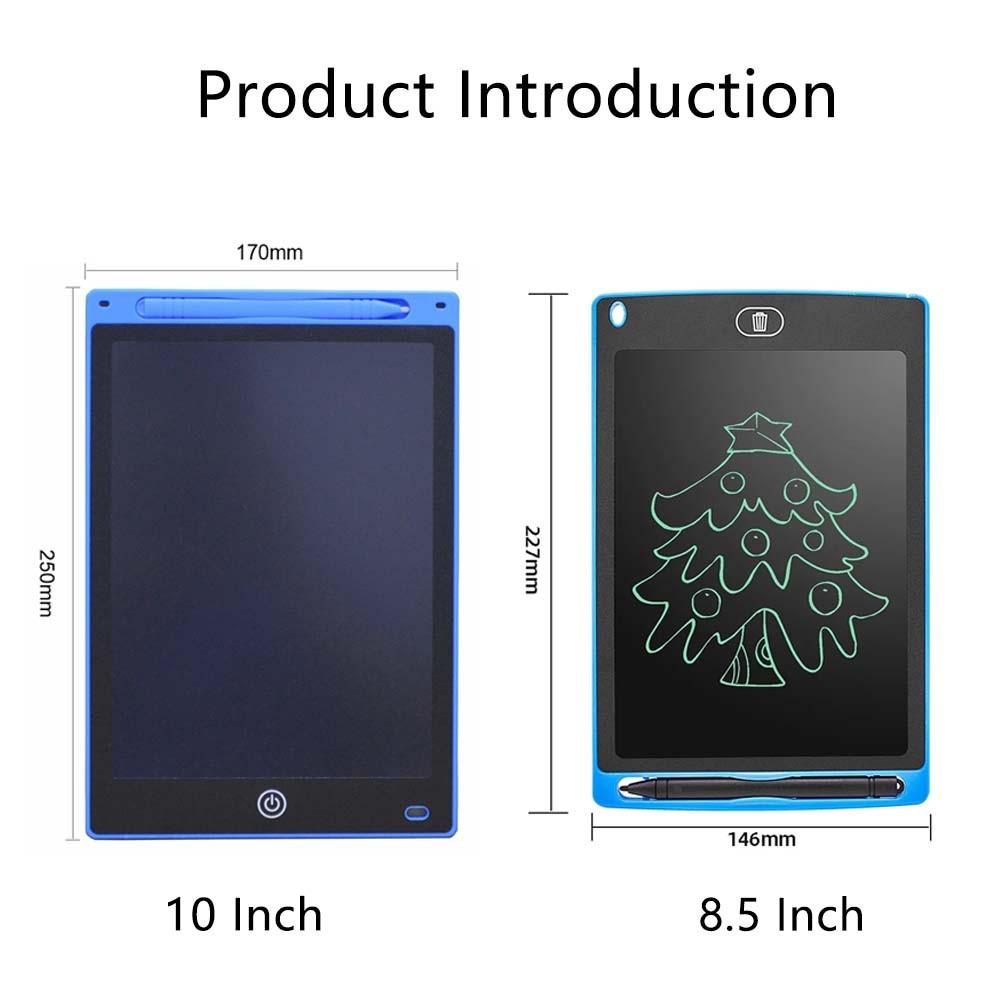

10 Inch Mini Portable Writing Board Lcd Screen Electronic Writing Message Board Digital Graphics
