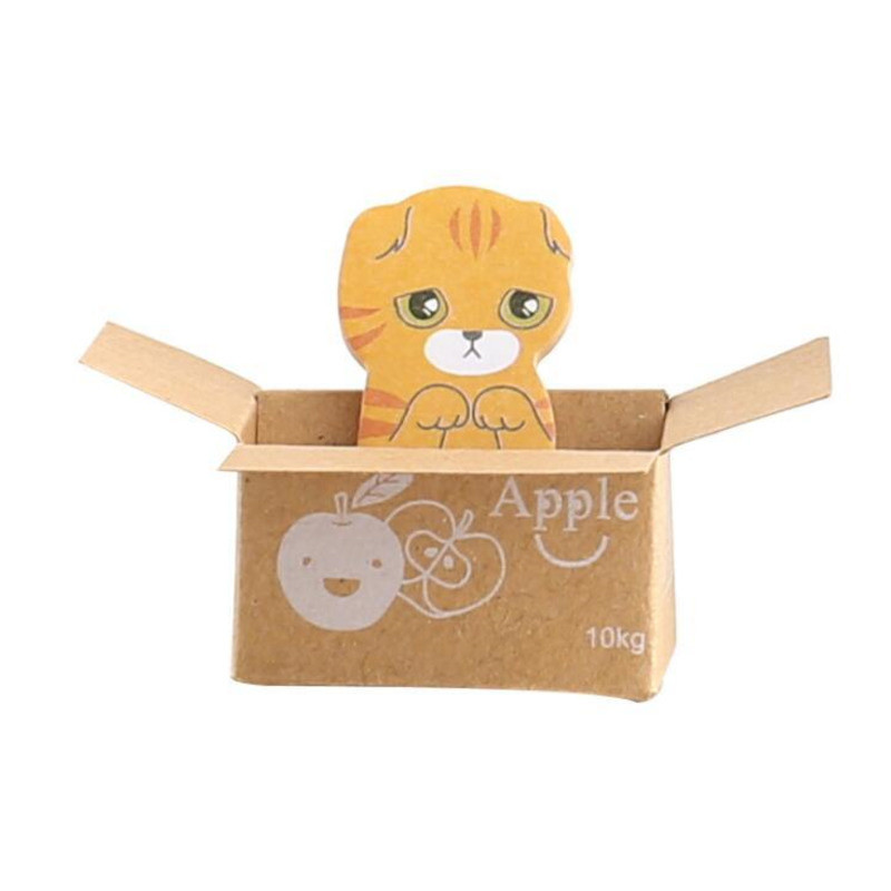

5 Piece Kitty Sticky Notes Cute Notepad Memo Pad Decoration Cat Stationery