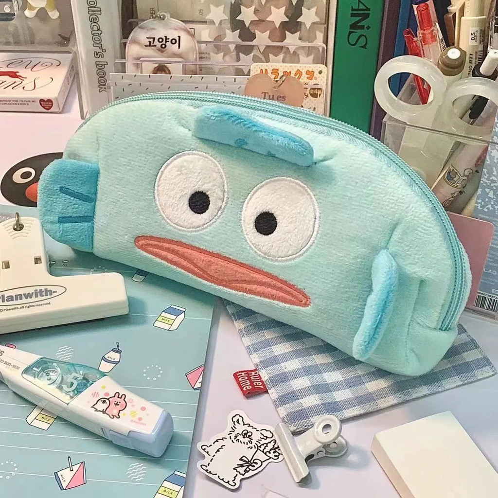 

Cute Cartoon Pencil Case Plush Pencil Bag Large Capacity Pencil Pouch Storage Cosmetic Bag Pen