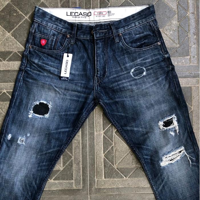 Wearon- Celana Lecaso Original /Lecaso Denim Official / Celana Panjang Cowok / Celana Panjang