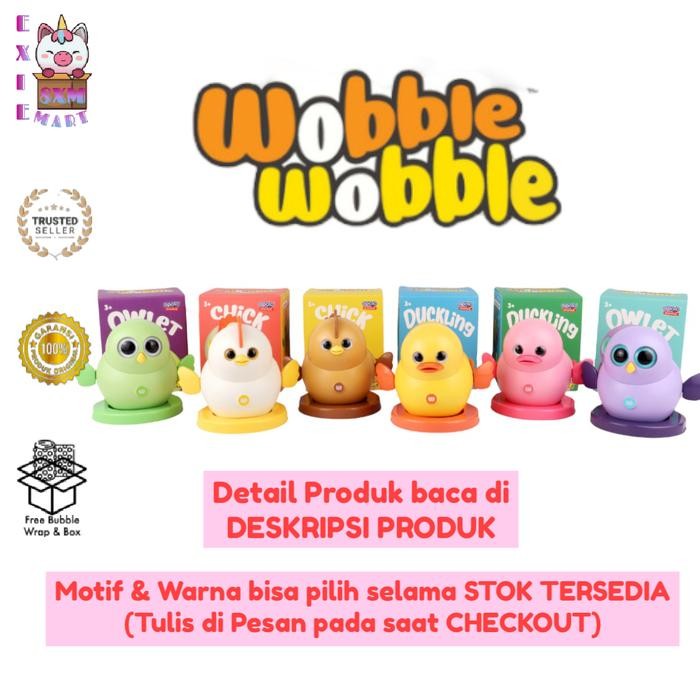 MAINAN ANAK APOLO WOBBLE WOBBLE DUCK - MAINAN BEBEK BURUNG AYAM BERJALAN MAGNET