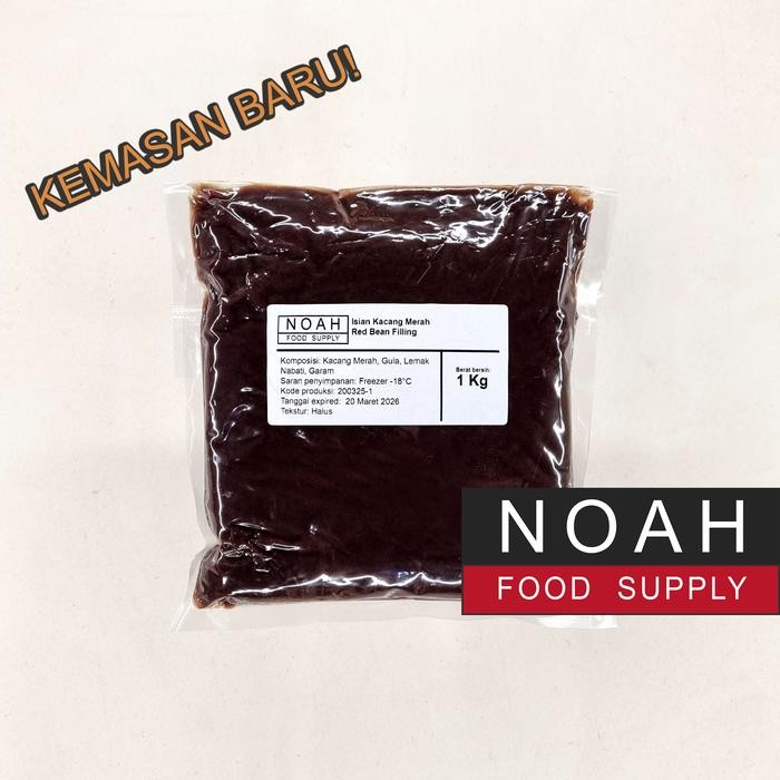 

ISIAN TAUSA TAOSA KACANG MERAH MENTEGA 1 KG-BUTTER RED BEAN PASTE 1 KG