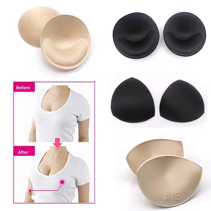 Zareen- Spon Busa Push Up Bra Sponge Pad Tebal Bawah Insert Pengganti Cup Bh