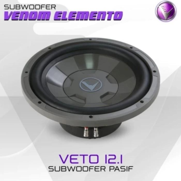 Subwoofer Venom 12 Inch Veto Elemento Original Venom