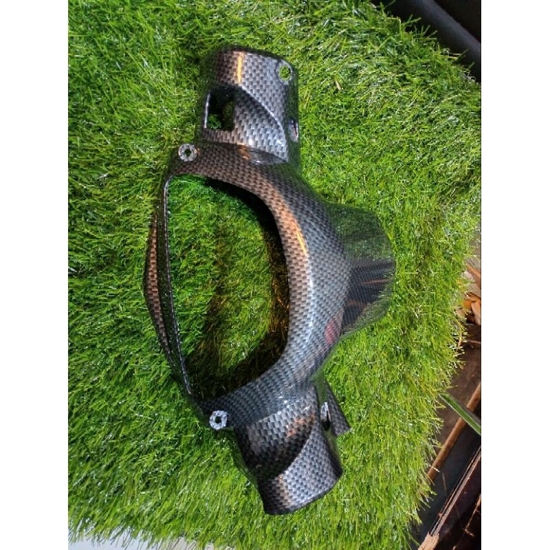cover batok kepala belakang nouvo Z karbon batok kepala belakang nouvo Z carbon batok KM nouvo Z