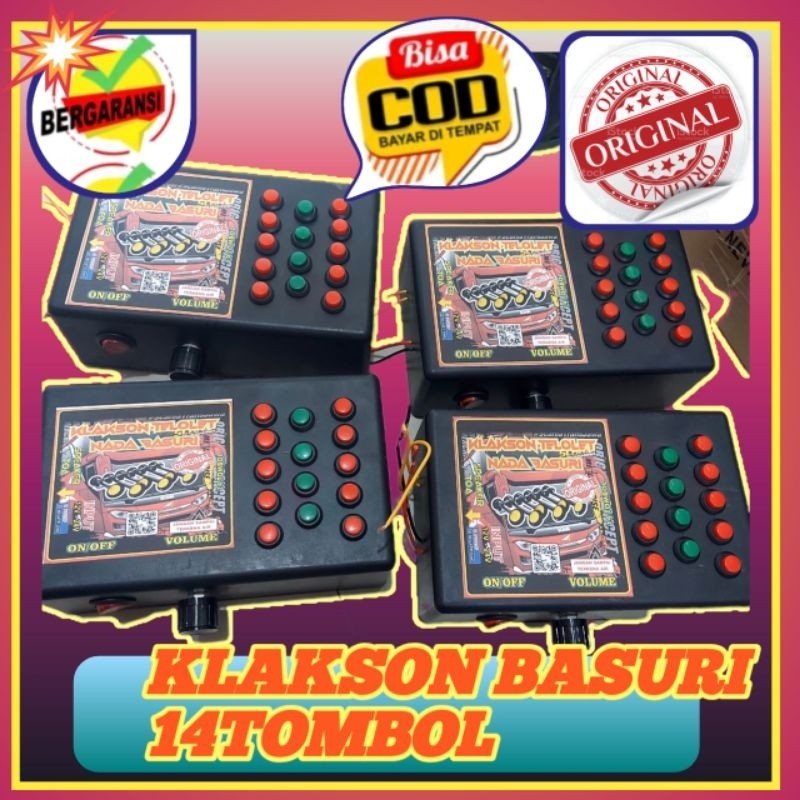 KLAKSON TELOLET ELEKTRIK 14NADA BASURI TOA 25WATT