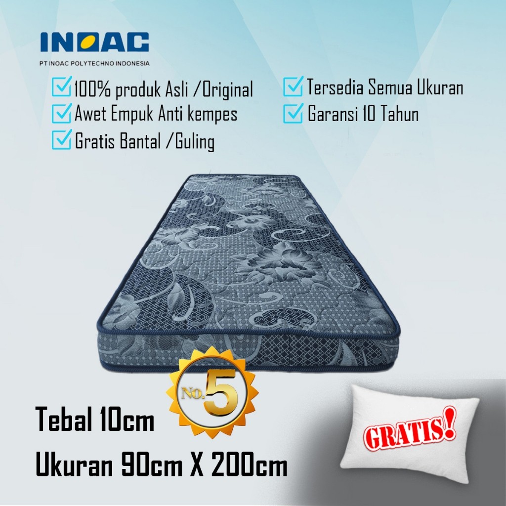 KASUR BUSA REBOUNDED INOAC 90 120 140 160 ASLI MURAH