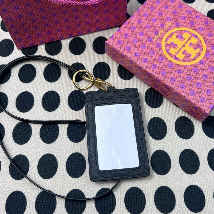 

(Alts) Tory Burch New 100% Original Work Card Holder Lanyard