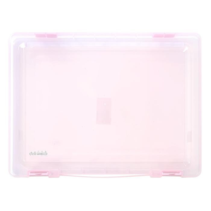 

Deli Box File / Box Penyimpan Kertas File Dokumen Transparant 5702 Tali Desk