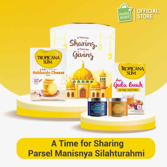 

Parsel Ramadan Tropicana Slim - Time for Sharing Tea Package - Havel Tea Peach/Havel Tea Earl