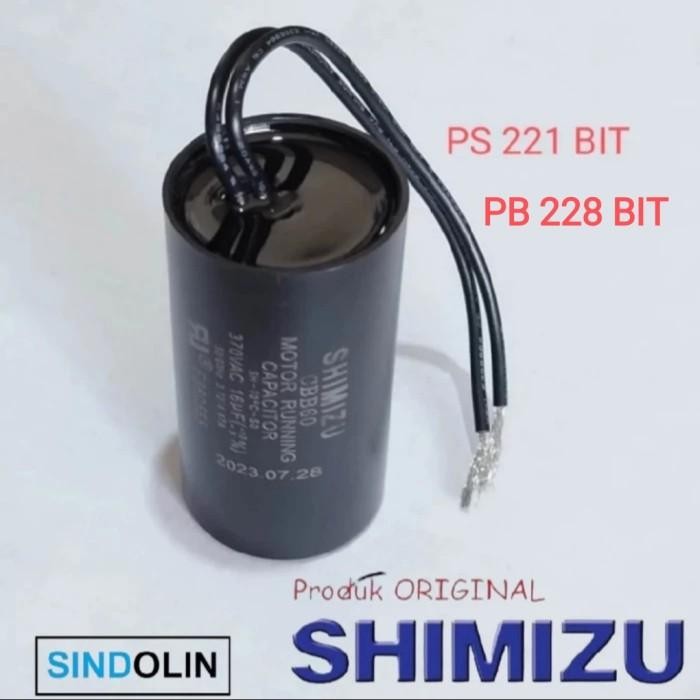 Ready JT Kapasitor pompa air SHIMIZU PB228BIT PB 228 BIT PB228 228BIT , 16 uf