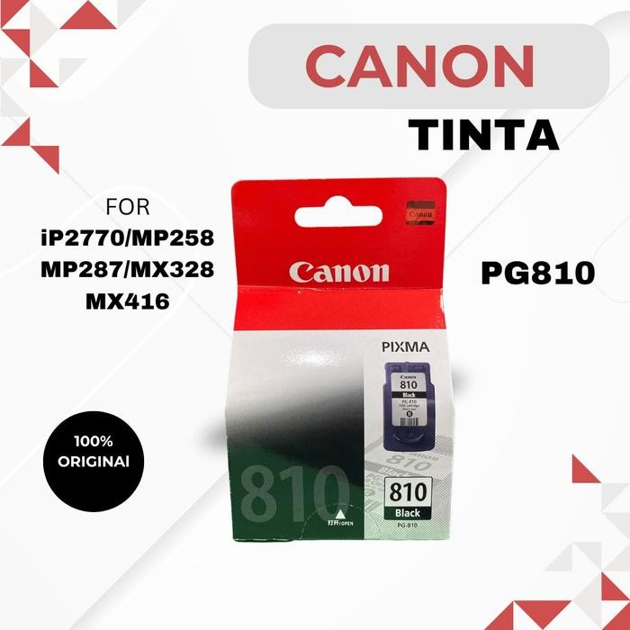 promo CANON TINTA PG810 - CANON INK PG 810