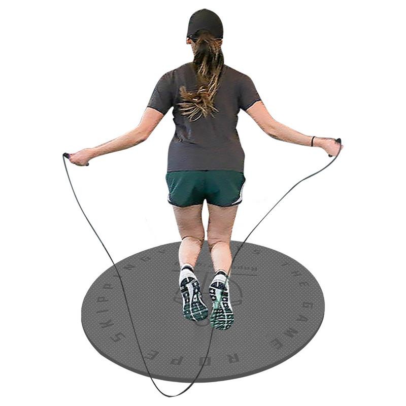 Jump Rope Mat Thickness Round Rope Skipping Pad Soundproof Silent Yoga Mat Dancing cushion For Fitne