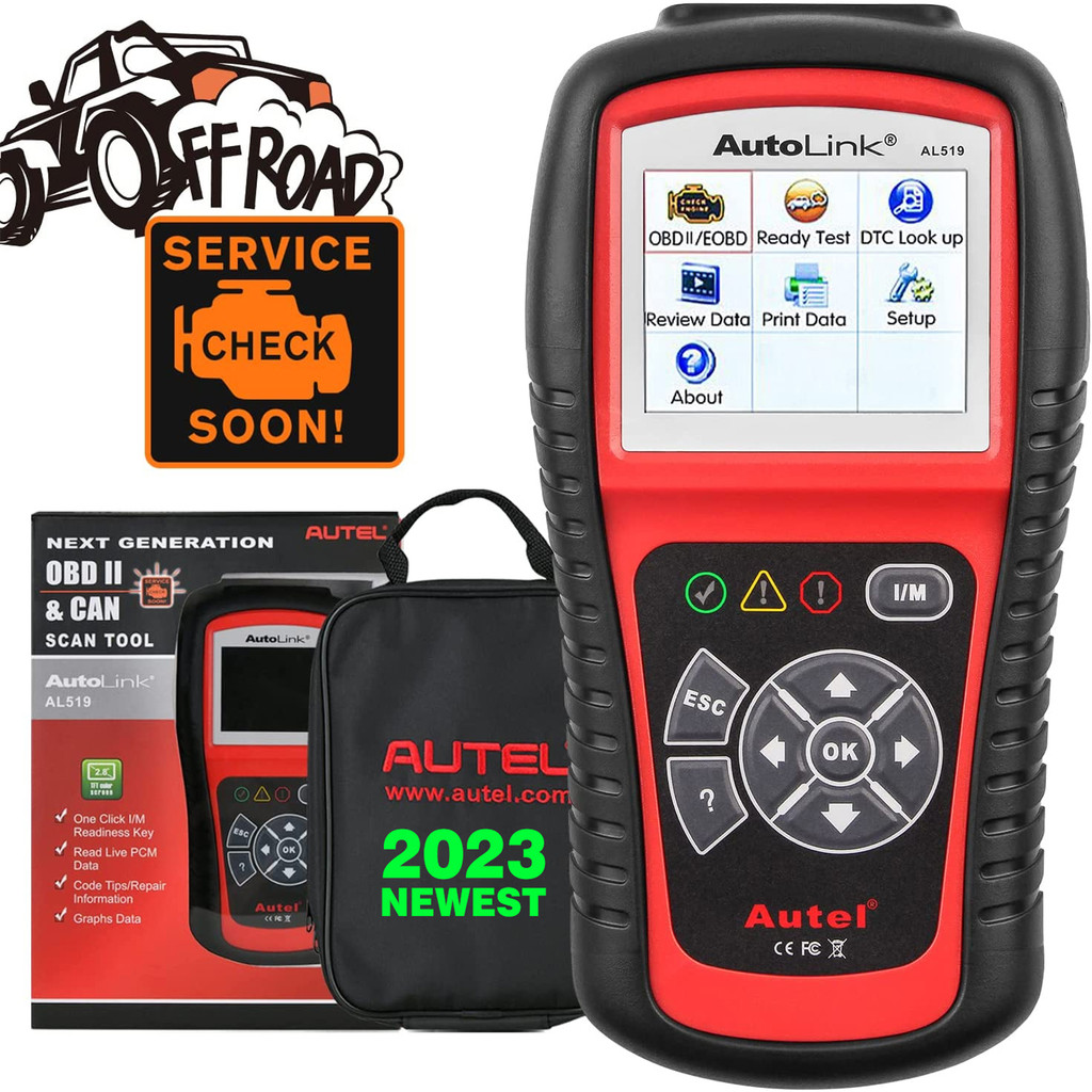 Autel AutoLink AL519 Full OBD2 Scanner All 10 modes OBDII/EOBD Car