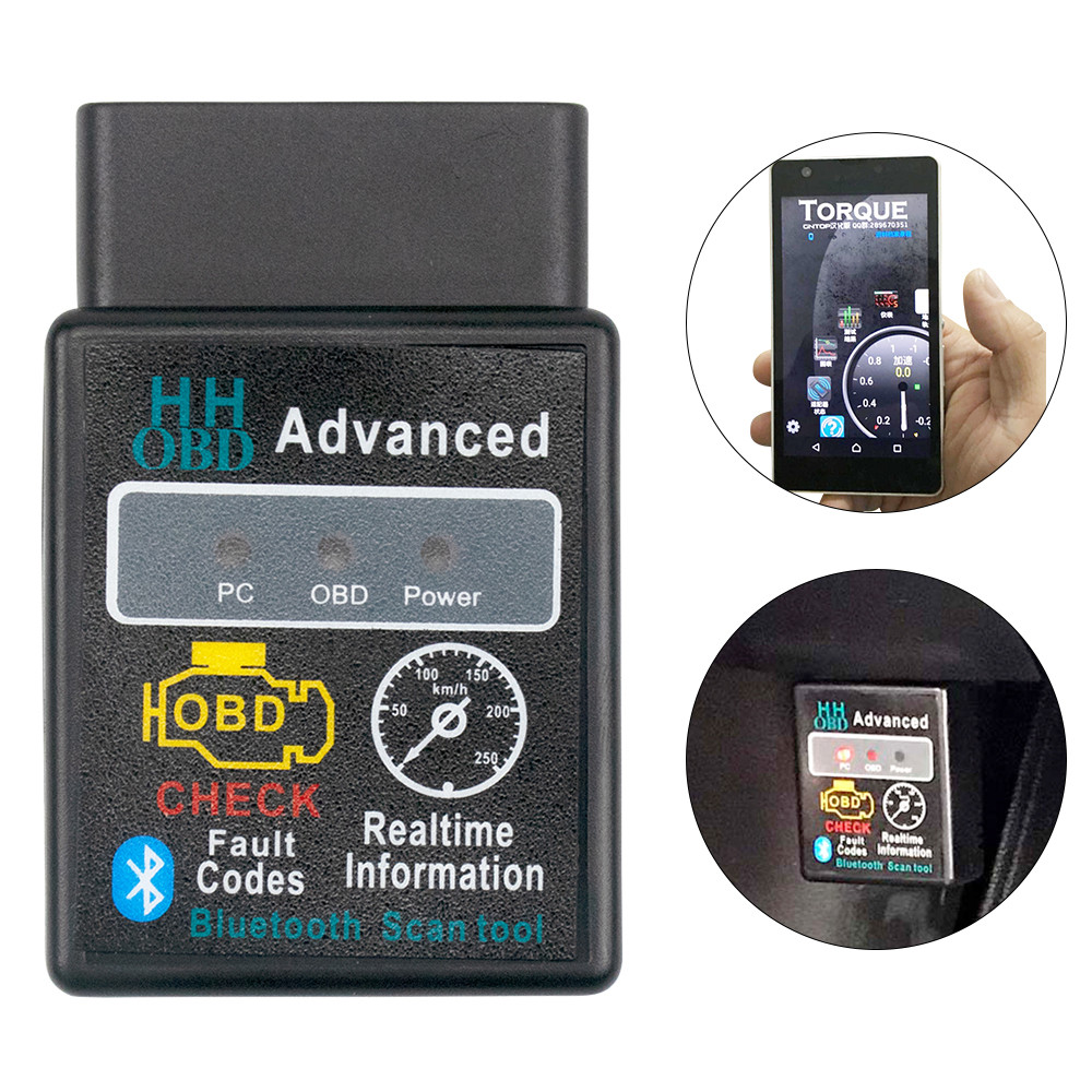 Car OBD2 Scanner ELM327 Bluetooth ELM 327 Code Reader EU OBD