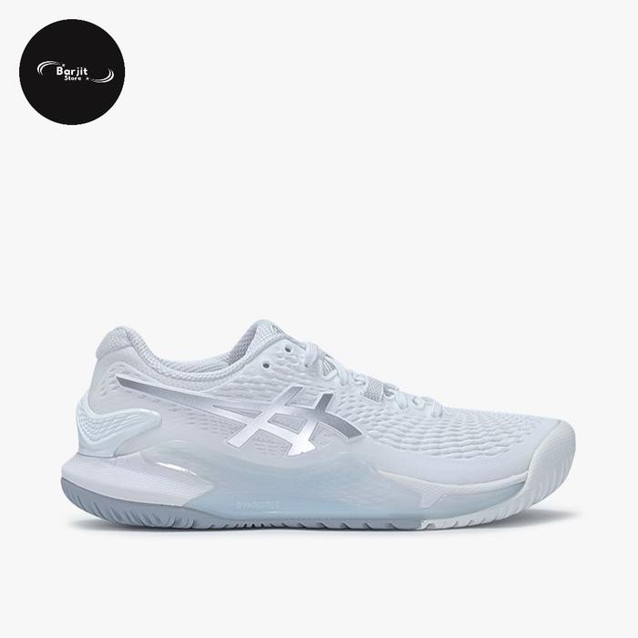 Sepatu Tennis Wanita Asics Gel-Resolution 9 White(ORIGINAL100%)ASI142A20810