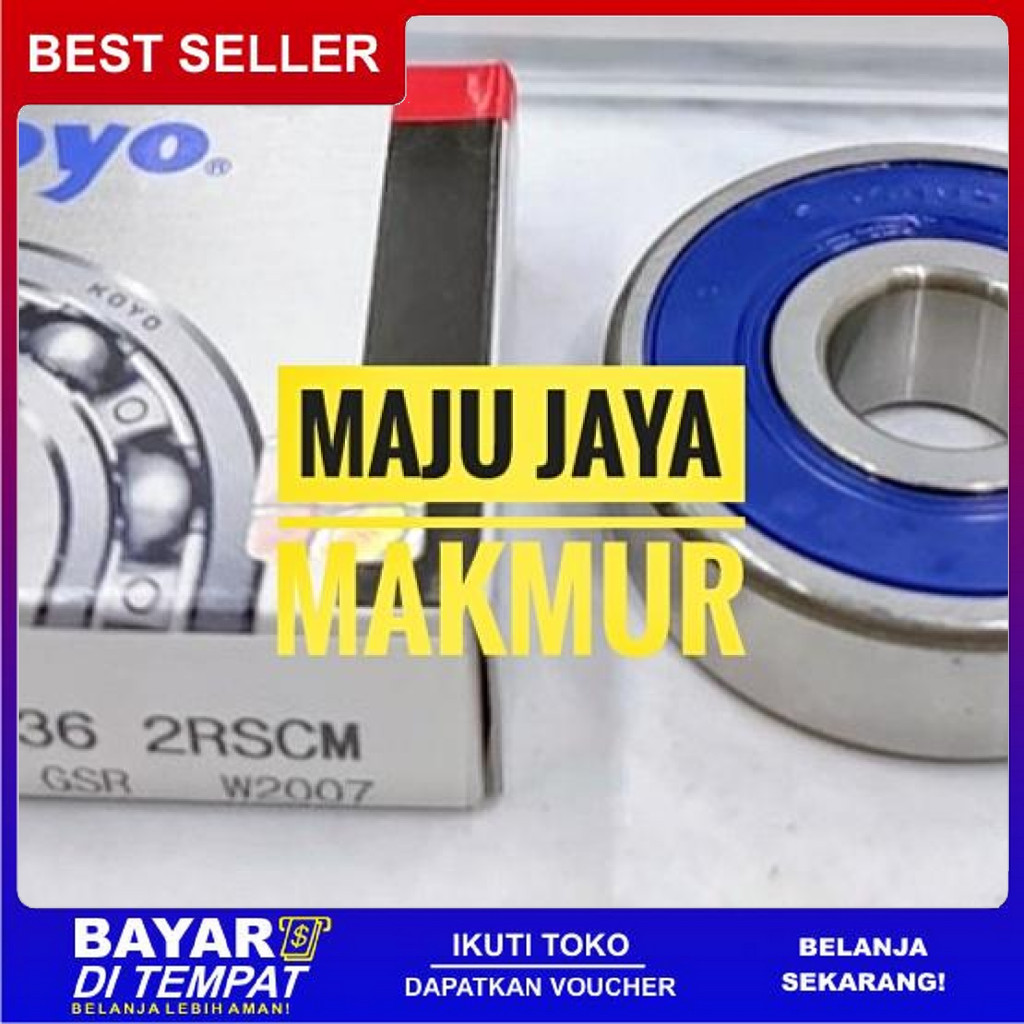 FREE ONGKIR BEARING DEEP GROVE BEARING ALTERNATOR 949100-336 2RS KOYO ORIGINAL BISA COD