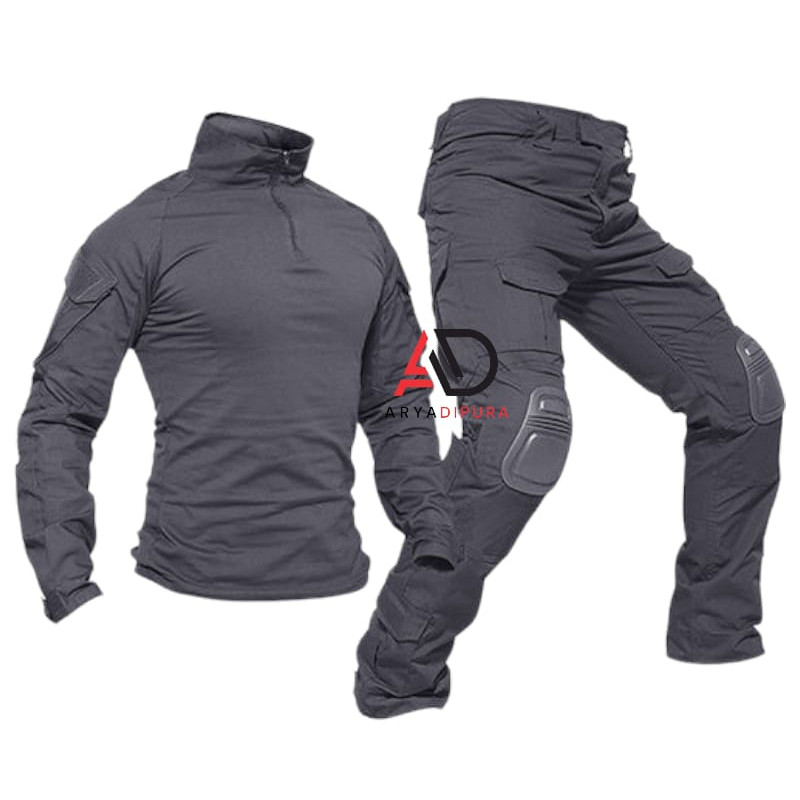 Terbaru Set Kaos Tactical Bdu Baju Celana Tactical Ua Terbaru Satu Set Baju Kaos Bdu Tactical
