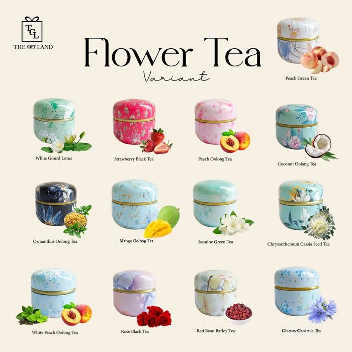 

Teh Bunga Flower Tea Rasa Herbal Kaleng Paket Minuman Premium Terlaris
