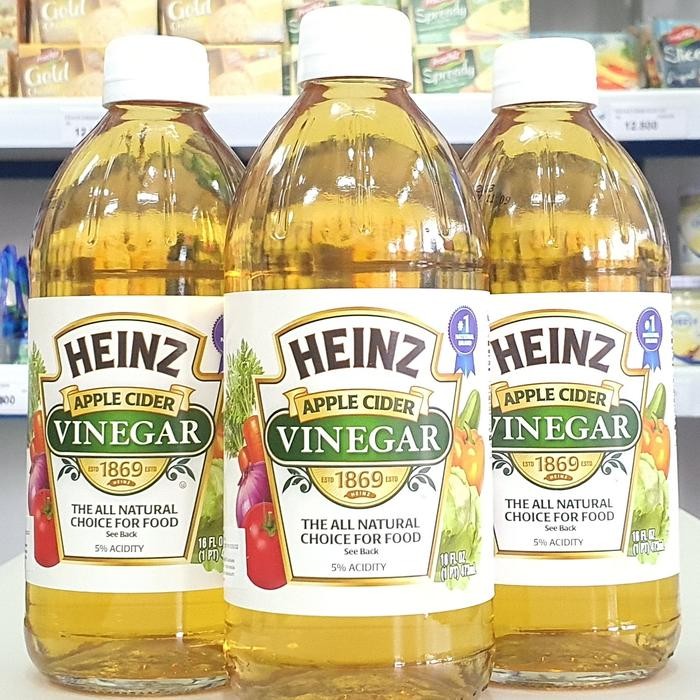 

Heinz Apple Cider Vinegar / Cuka Apel Heinz 473 Ml