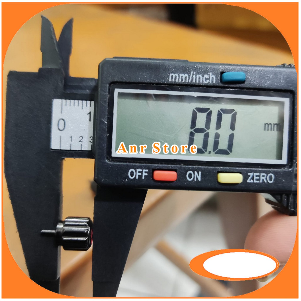 CROWN KNOP JAM TANGAN EXPEDITION PUTARAN JAM 11.9x8.0x8.0MM HITAM