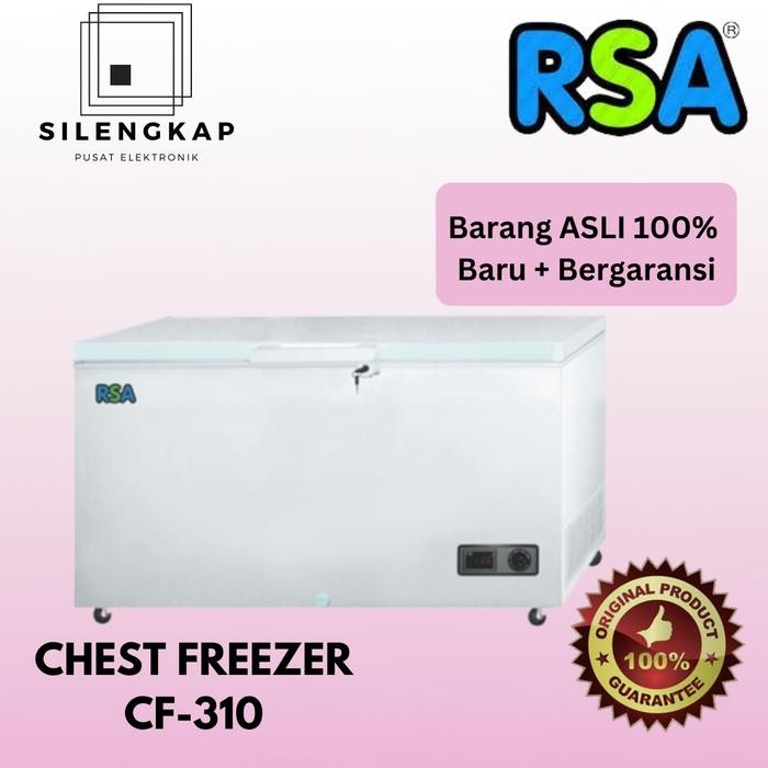 RSA CF 310 CHEST FREEZER BOX 300 L LEMARI PEMBEKU 300 LITER BY GEA