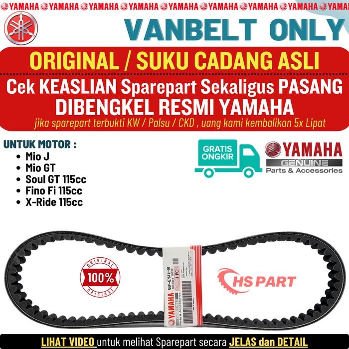 Vanbelt Mio J Original Yamaha , Vanbelt Mio GT Original Yamaha , Vanbelt Mio Soul GT 115 Original ,
