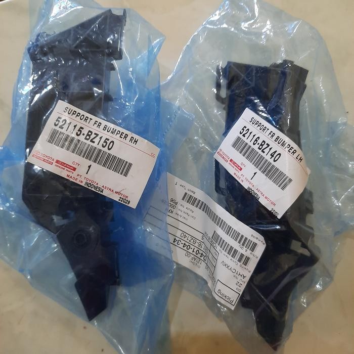 bracket breket bumper depan avanza xenia 2012 2013 2014 2015 ori