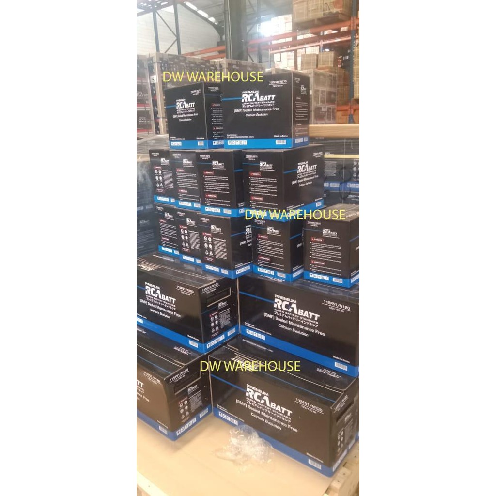 Aki Mobil RCA Premium RCA Batt