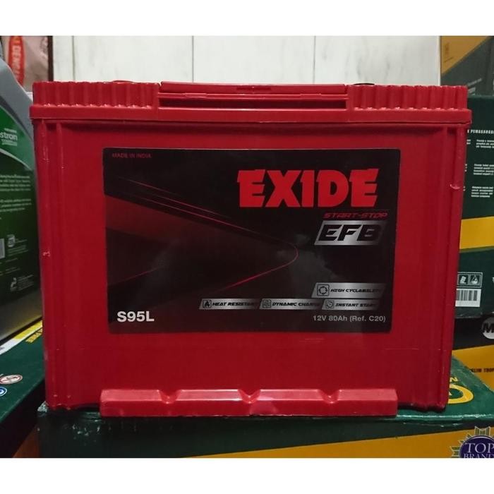 [NEW] EXIDE AKI BATTERY ISS S95 80AH MOBIL ISTOP ALL NEW ALPHARD VELLFIRE LEXUS NX200T
