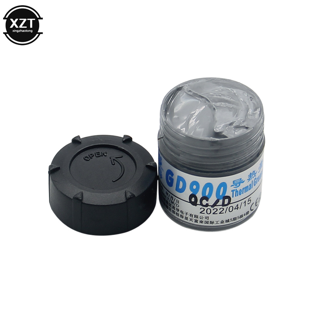 GD900 30g Gray Nano Contain Silver Thermal Conductivity Grease Paste Silicone Heat Sink Compound The
