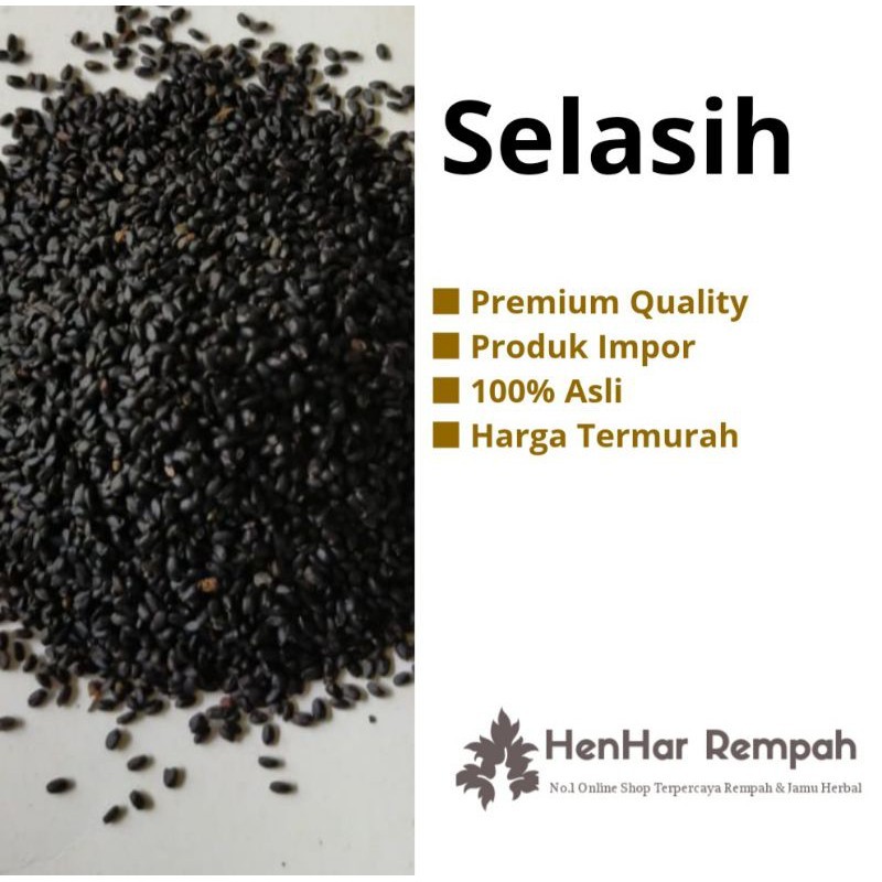 

Selasih / basil seed Grade Super 1 Kg