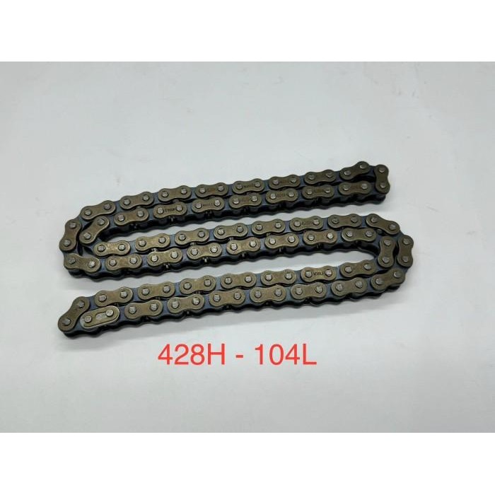 Yukngegas Rantai Tebal 428 - 104L Minimoto - Mini Trail - Gorilla 110Cc & 125Cc - Atv 110 & 125Cc -