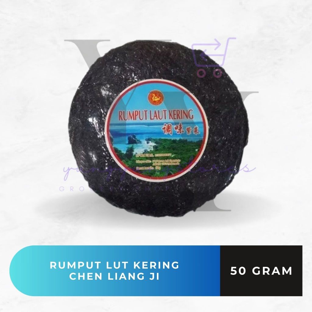 

Dried Seaweed / Rumput Laut Kering / Ci Chai Chen Liang Ji 50 gram