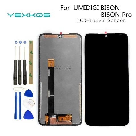 New Original 6.3 Inch Touch Screen + 2340X1080 LCD Display For Umidigi Bison Umidigi Bison Pro BISON