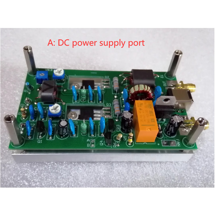 Finished 3-28MHz 30W Shortwave HF AMP Power Amplifier Board CW SSB Linear High Frequency Power Ampli