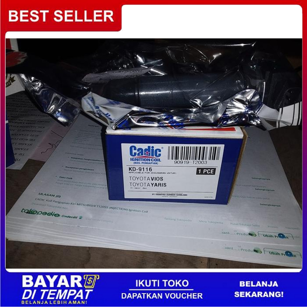 FREE ONGKIR CADIC KOIL PENGAPIAN VIOS YARIS IGNITION COIL BISA COD