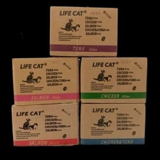 Life cat pouch 1dus isi 12