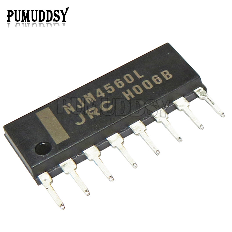 IMPORT 10PCS NJM4558L NJM4558 SIP SIP-8 NJM4558LD NJM4560L NJM4560 NJM4560LD NJM4580L NJM4580