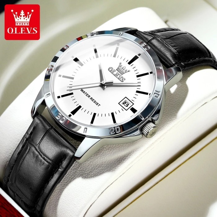 OLEVS Men's Watches Top Brand Original Quartz Watch for Man